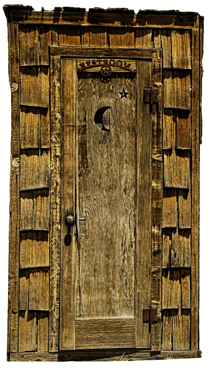 Fuckin' outhouse